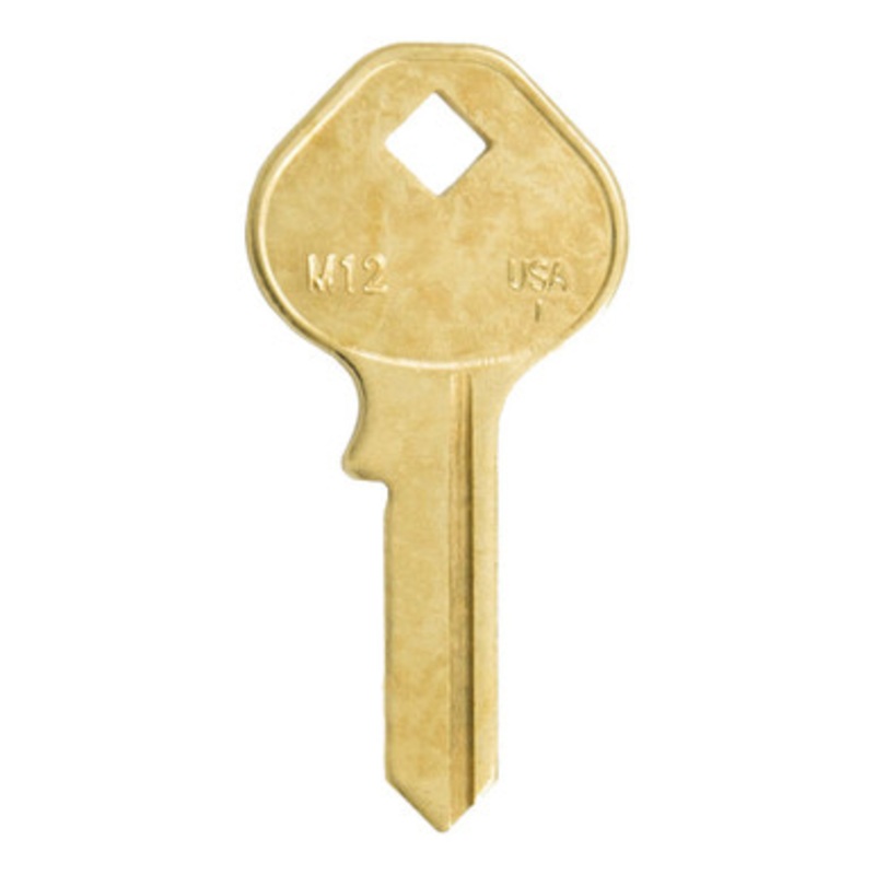 ILCO Master Lock M12 Key Blank – Brass – 50 Pack