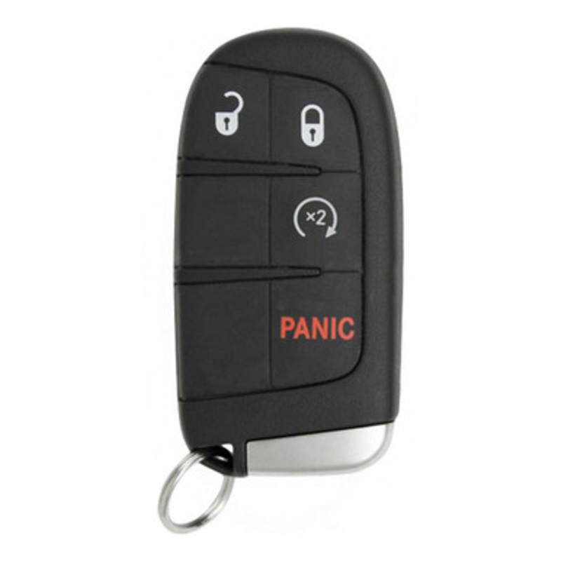 Jeep 4 Button Smart Key M3N-40821302, 68143500, 433 MHz – New, OEM