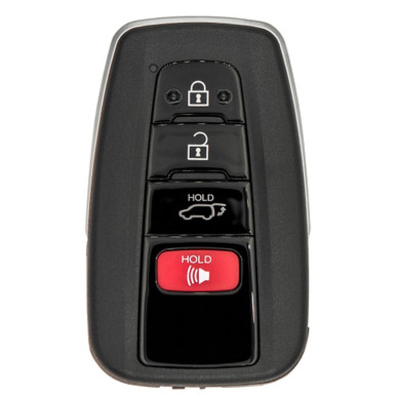 Keyless2Go 4 Button Proximity Remote Smart Key Replacement for Toyota HYQ14FBC 8990H-0R030