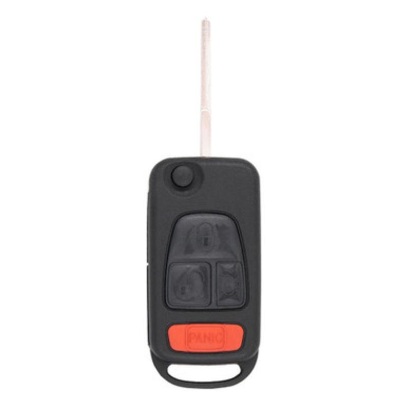 Keyless2Go 4 Button Remote Flip Key Replacement For NCZMB1K Mercedes ML W163 – PCF7935 – HU64