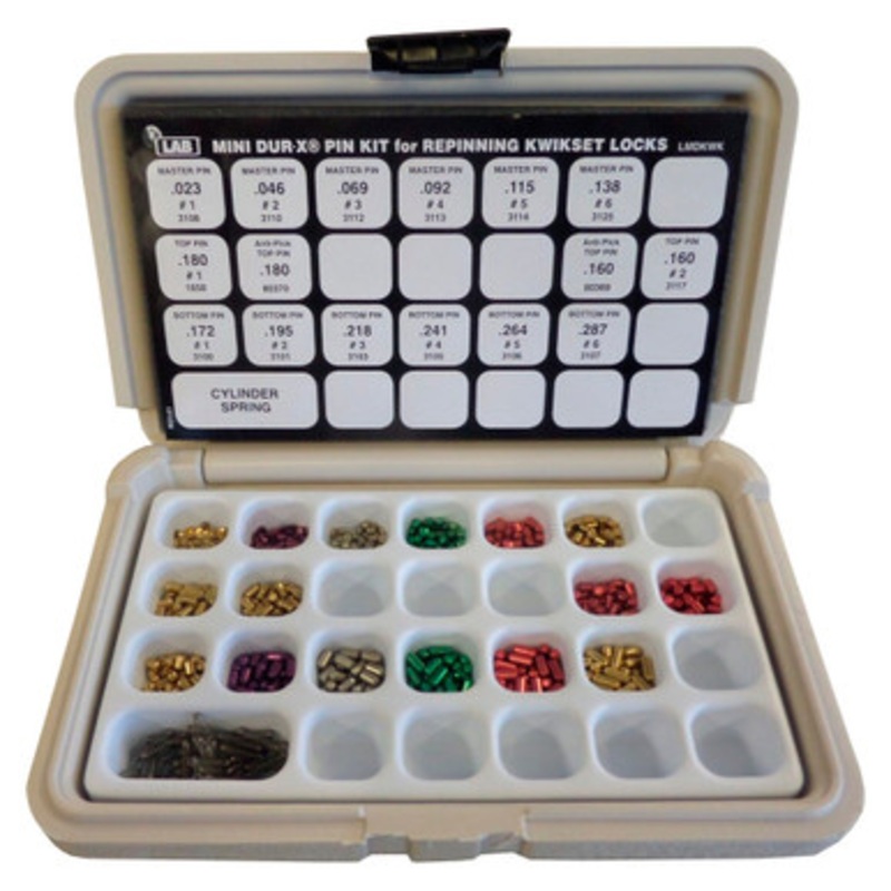 LAB LMDKWK Kwikset Mini Dur-x Pin Kit
