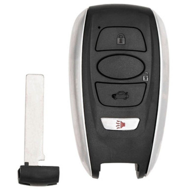 Subaru 4 Button Proximity Smart Key HYQ14AHC 88835 AL04A, 88835 AL04B, 88835 CA310 – Refurbished, Recase