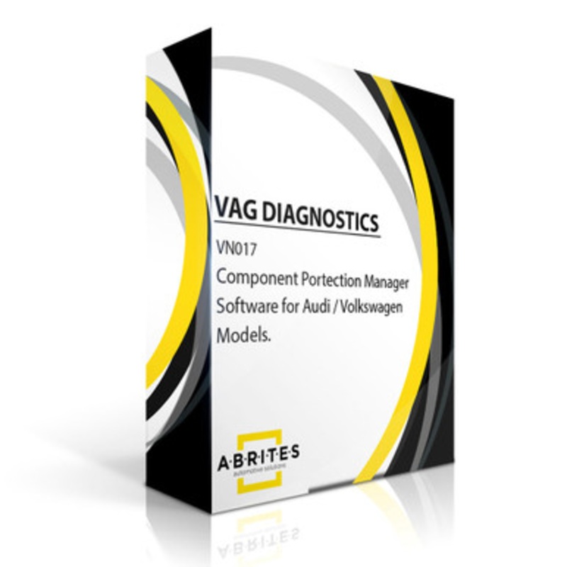 ABRITES VN017 Component Protection Manager Software For Audi / Volkswagen Models