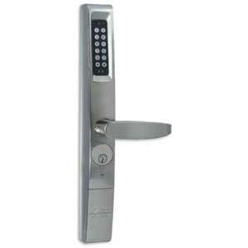 Adams Rite eForce 150 Keyless Entry Trim For For Adams Rite Latches & Exit Devices – Satin Chrome