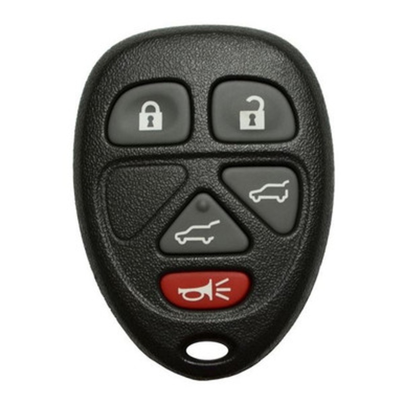 Cadillac Chevrolet GMC 5-Button Remote OUC60221 OUC60270 15913418 – Refurbished Recase