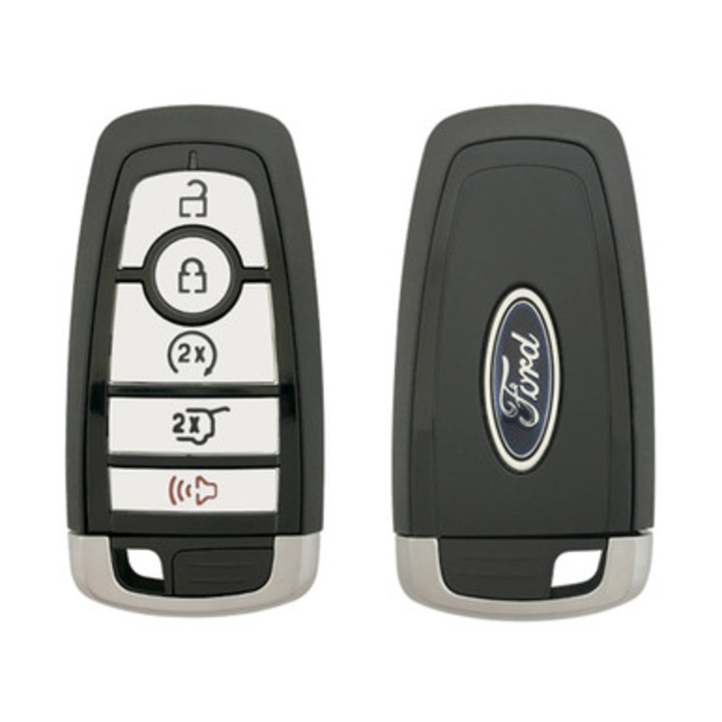 Ford 5 Button Smart Key 2-Way M3N-A2C931426, 164-R8198, 902 MHz – Refurbished, Grade A