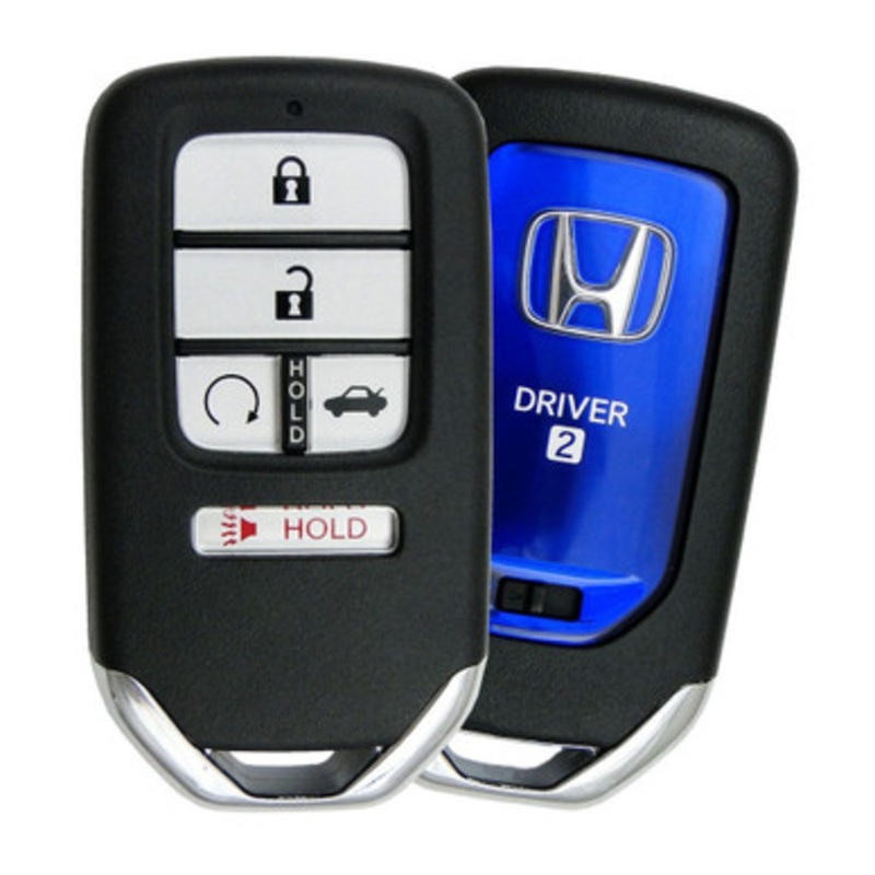 Honda 5 Button Driver 2  Smart Key CWTWB1G0090, 72147-TWA-A31, 433 MHz – New OEM
