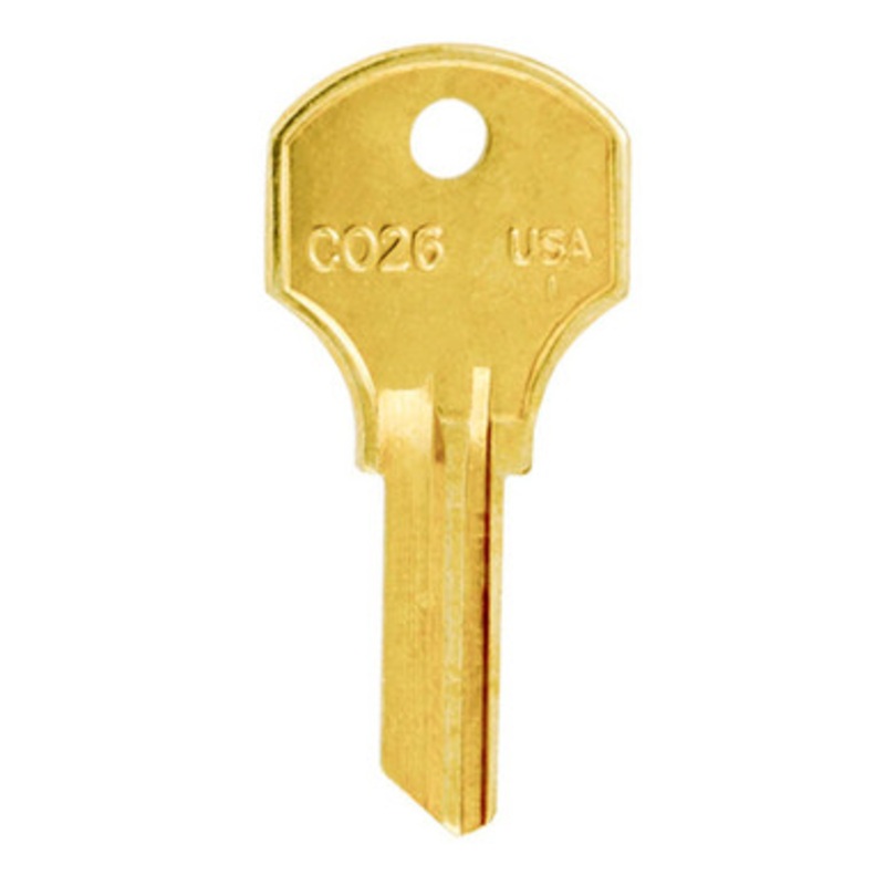 ILCO CO26 1000V 8658JVR Corbin Mailbox Key Blank – Brass – 50 Pack