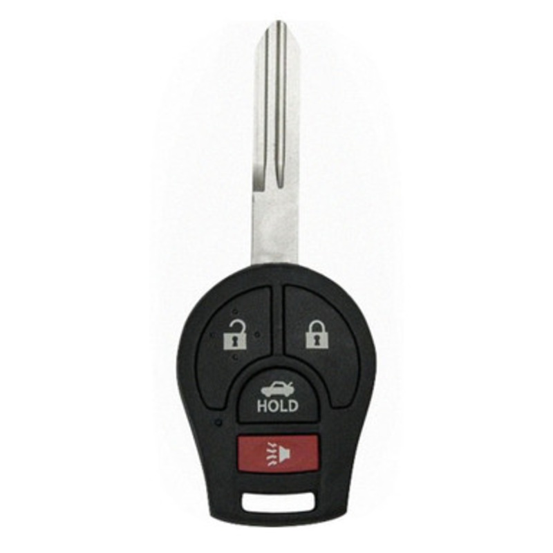 Nissan 4 Button Remote Head Key CWTWB1U751, CWTWB1U816, H0561-3AA0B, 315 MHz – New, OEM