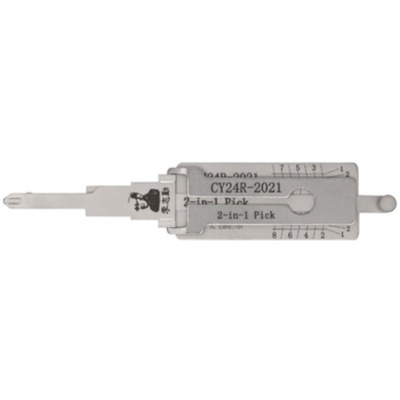 Original Lishi CY24R 2-in-1 Pick For Jeep Grand Cherokee 2021 and Up