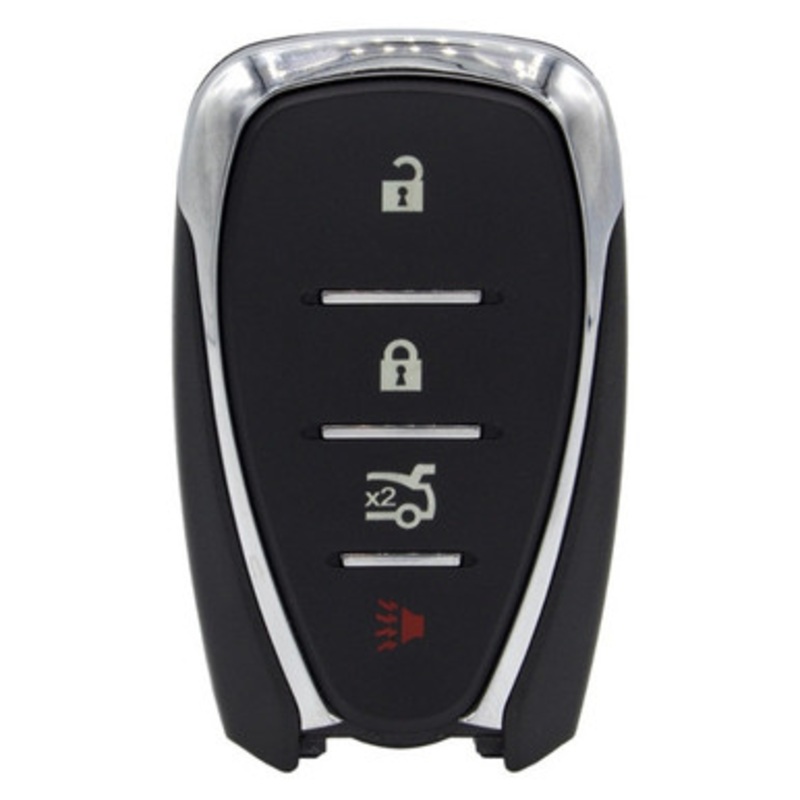 Chevrolet 4 Button Smart Key HYQ4EA, 13529660, 433 MHz – Refurbished, Recase