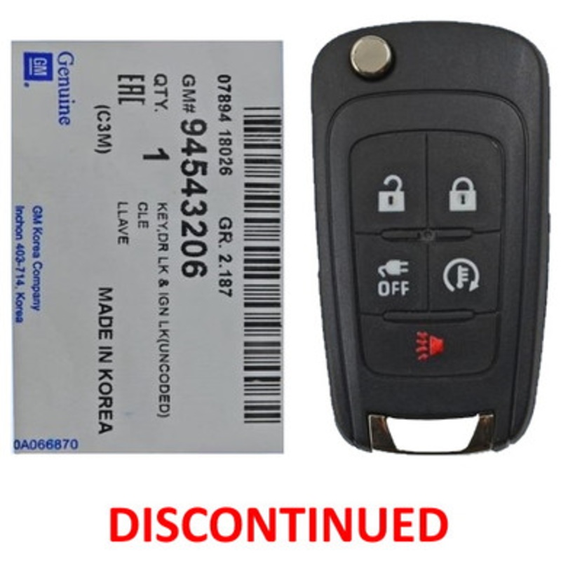 GM 5 Button Remote Head Key A2GM3AFUS04 – New OEM