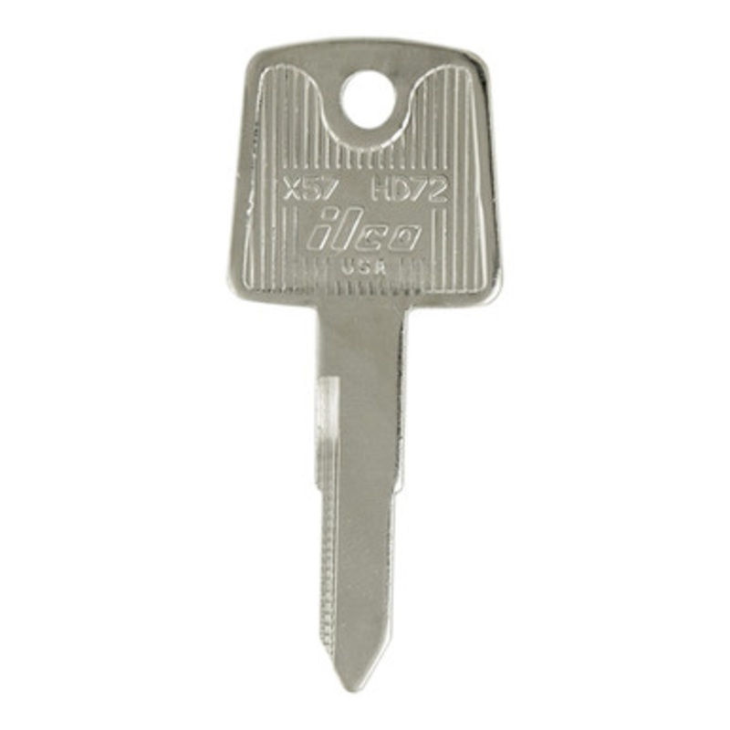 ILCO AF01008002 HD72 Motorcycle Mechanical Key, Pack of 10
