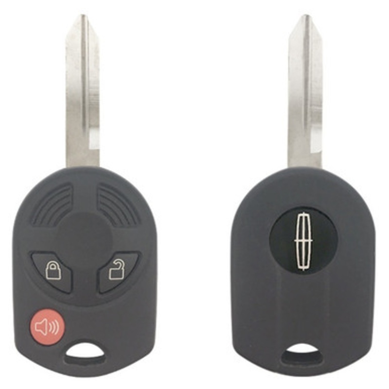 Lincoln 3 Button Remote Head Key OUCD6000022, 164-R7044, 315 MHz – New, OEM