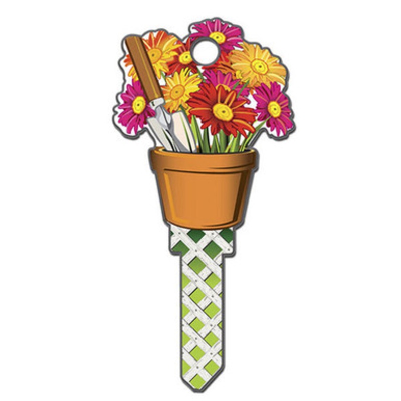 Lucky Line Key Shapes Gardening  – 5 Pack – Kwikset KW
