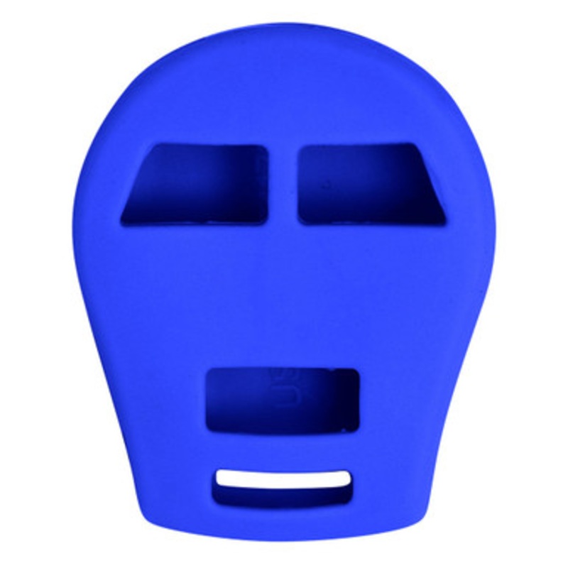 Replacement Silicone Jacket Keyless Remote Cover NSSNF53 for Nissan 3 Button Remote Key FCC ID: CWTWB1U751 – Blue