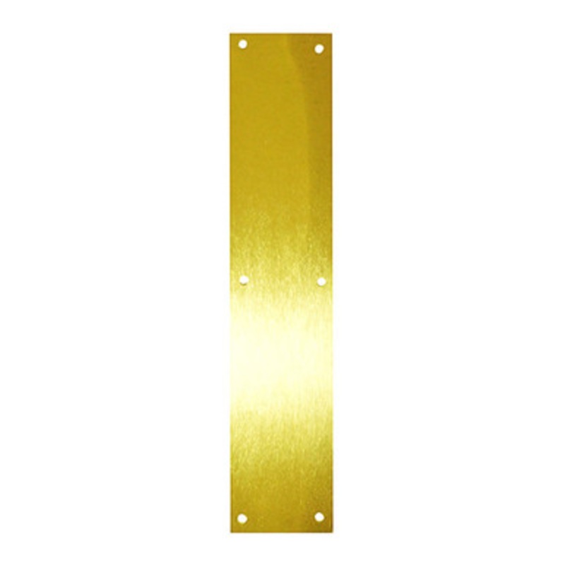 DON-JO 71 Push Plate-Brass