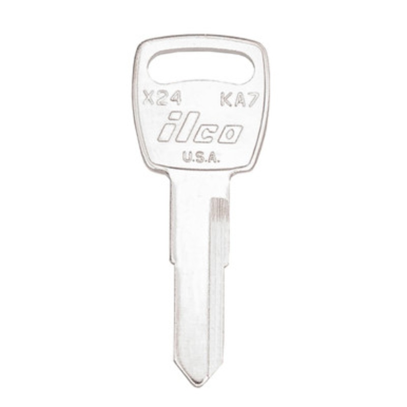 ILCO KA7 Motorcycle Mechanical Key, Pack of 10