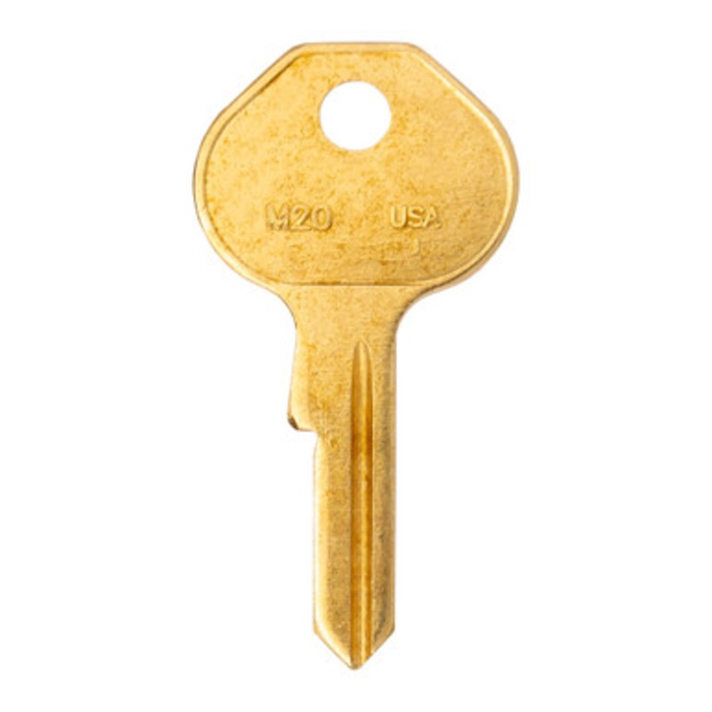 ILCO M20 1092-6000 Master Padlock Key Blank – Brass – 50 Pack