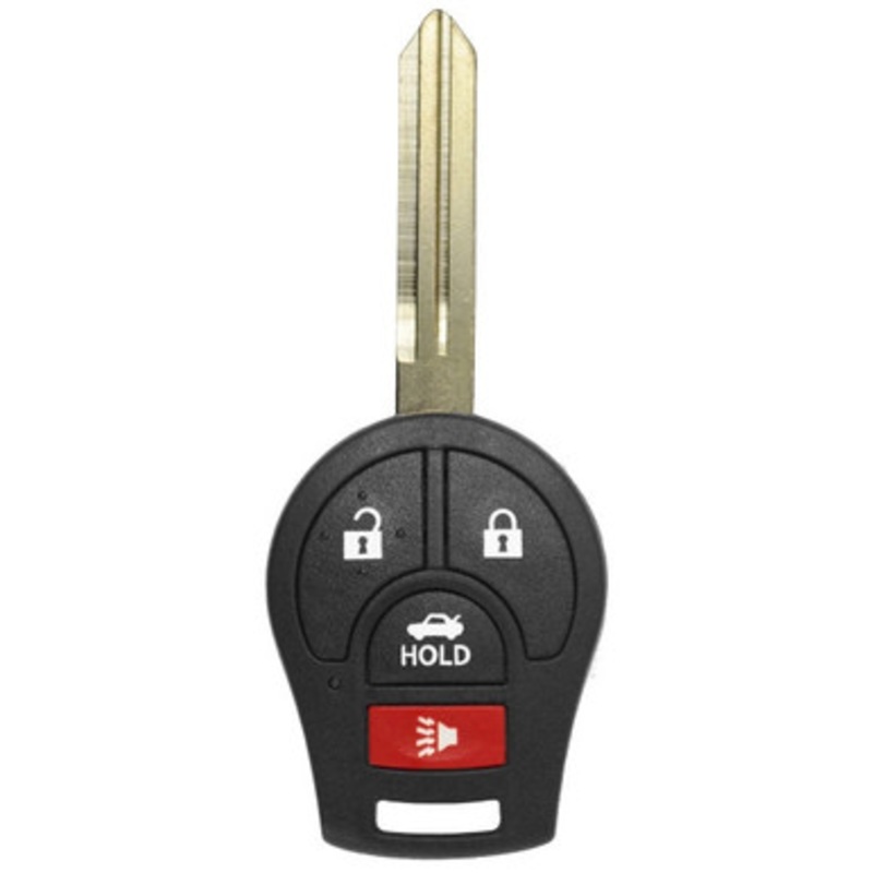 Nissan 4 Button Non Transponder Remote Head Key CWTWB1U816, H0561-3AA0A, 315 MHz – Refurbished, Grade A