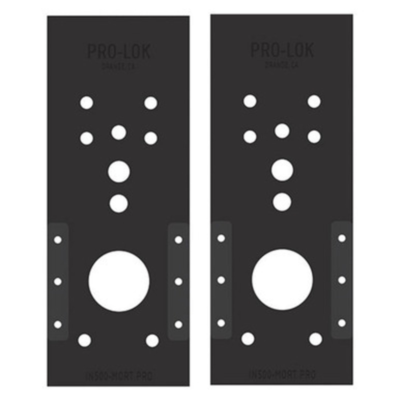 PRO-LOK Schlage AD-Series Mortise PRO Templates – Inside & Outside
