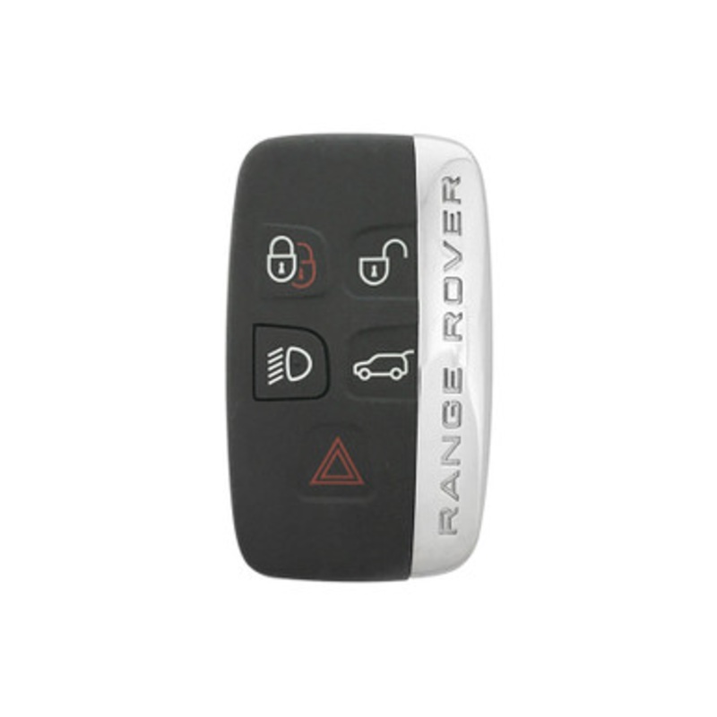 Range Rover 5 Button Smart Key KOBJTF10A, BJ32-15K601-CB, 315 MHz – Refurbished, Grade A