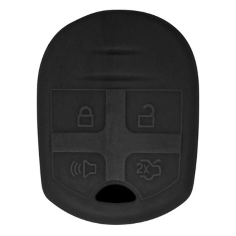 Replacement Silicone Jacket Keyless Remote Cover FRDB54 for Ford – Black