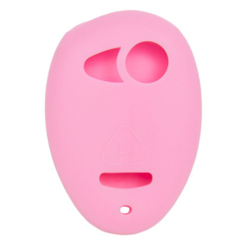 Replacement Silicone Jacket Keyless Remote Cover GMC64 for GM – Pink