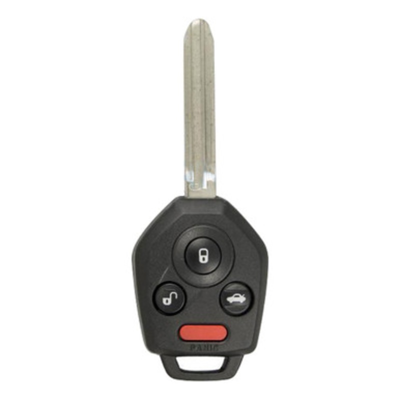 Subaru 4 Button Remote Key Combo CWTWBU766 / 57497-FJ031 / B110 / G Chip – New