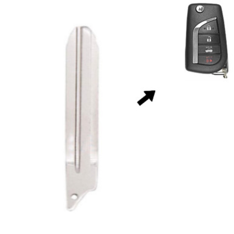 Toyota Flip Key Switch Blade Replacement, TR47 Keyway – Aftermarket