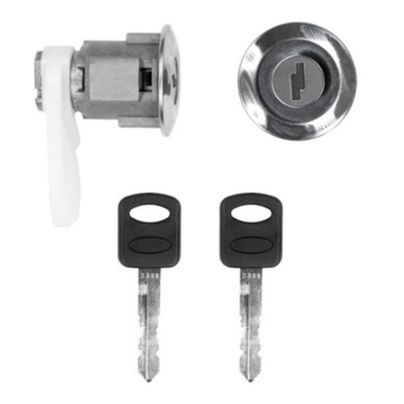 ASP Ford 10 Cut Chrome Door Lock Set (DP 42 122)