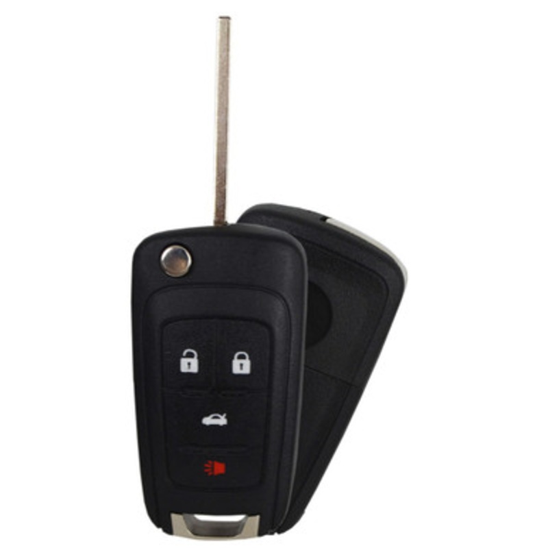 GM 4 Button Proximity Flip Key OHT05918179, 13531358, 13504283, 315 MHz – Aftermarket