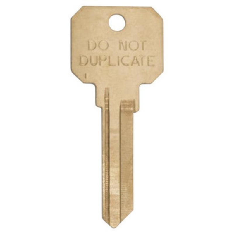 ILCO WR4 DND Do Not Duplicate Key Blank – Brass – 50 Pack