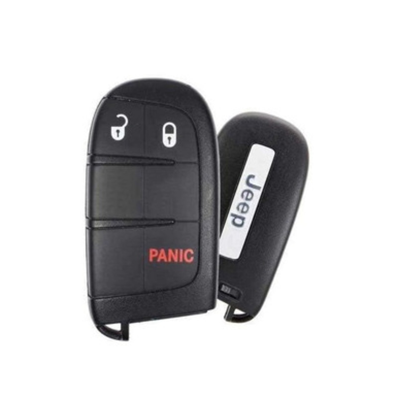 Jeep 3 Button Smart Key M3N-40821302, 68143502AA, 433 MHz – New OEM