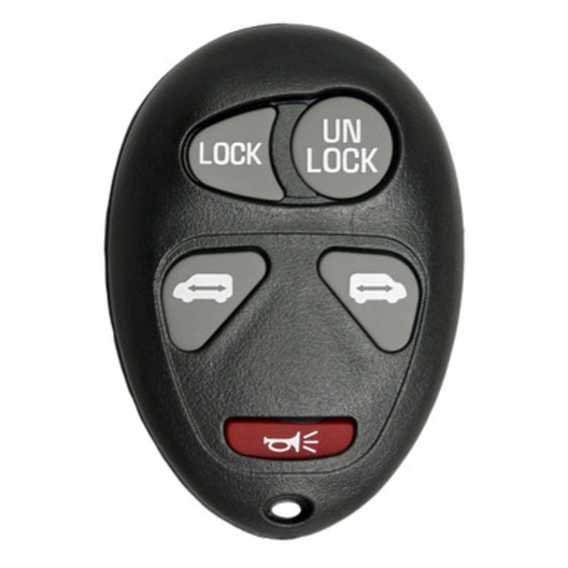 Keyless2Go Chevrolet Oldsmobile Pontiac 5-Button Remote L2C0007T 10335587