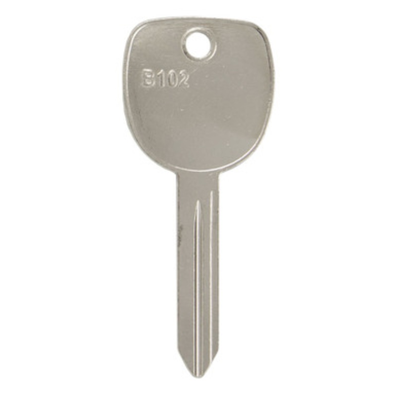 Keyless2Go Replacement B102 Mechanical Key, Pack of 10