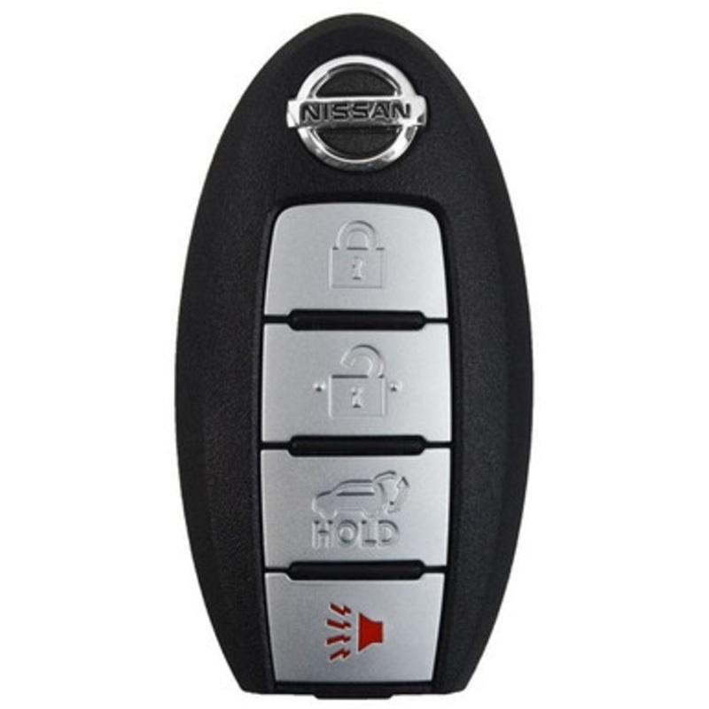 Nissan 4 Button Proximity Smart Key  KR5S180144014, 433 MHz – Refurbished, Grade A