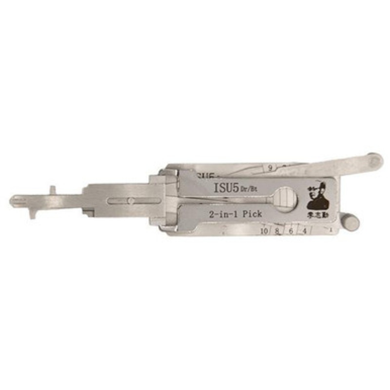 Original Lishi Isuzu ISU5 B113/X275 2-in-1 Pick – Door/Trunk