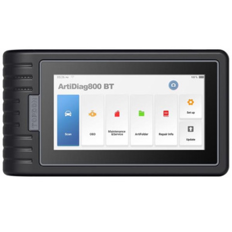 TopDon ArtiDiag 800BT – Mid Level Diagnostic Powerhouse – Wireless Bluetooth – 02 Sensor – 18V – 6 LCD – DTC Library Lookup – Live Data Monitoring