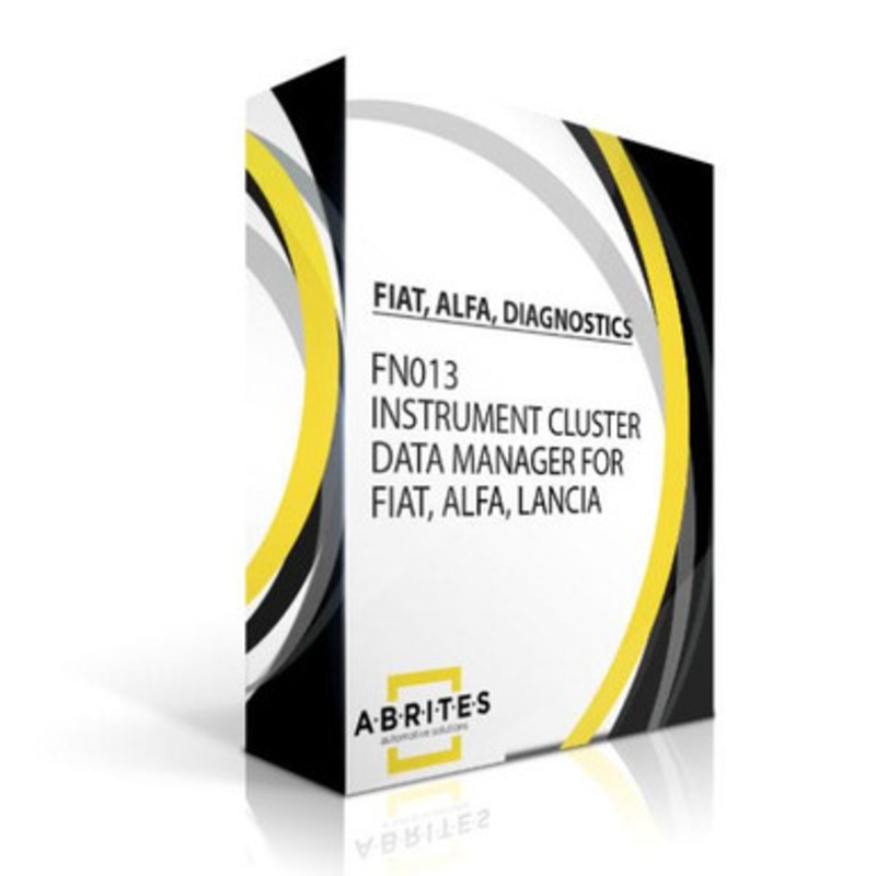 ABRITES FN013 Instrument Cluster Data Manager For Fiat, Alfa, Lancia Diagnostics – Software