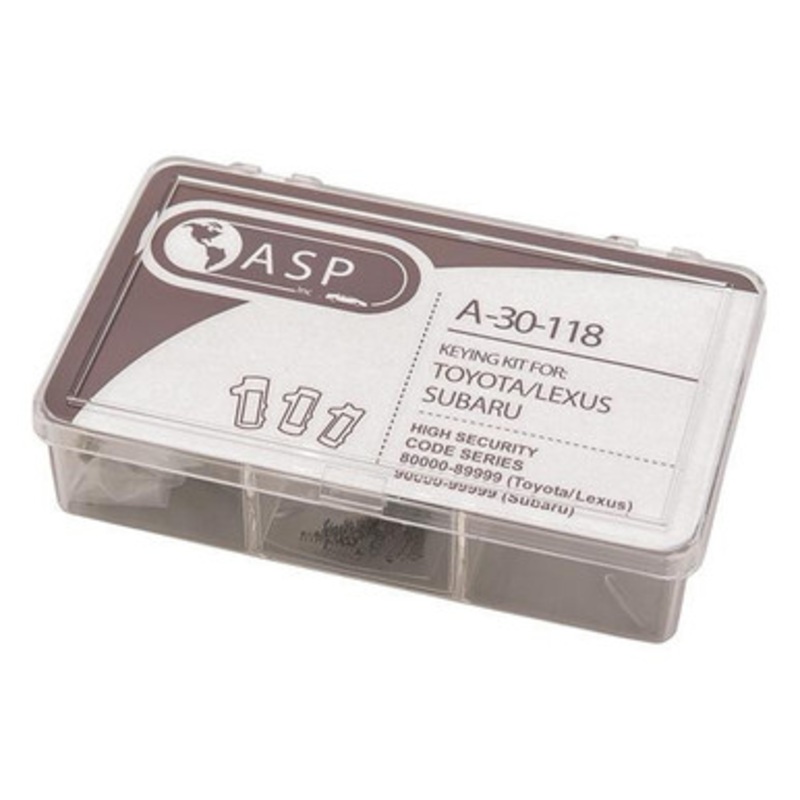 ASP A-30-118 Toyota Tumbler Keying Kit Toyota/Lexus 80K, Subaru 90K