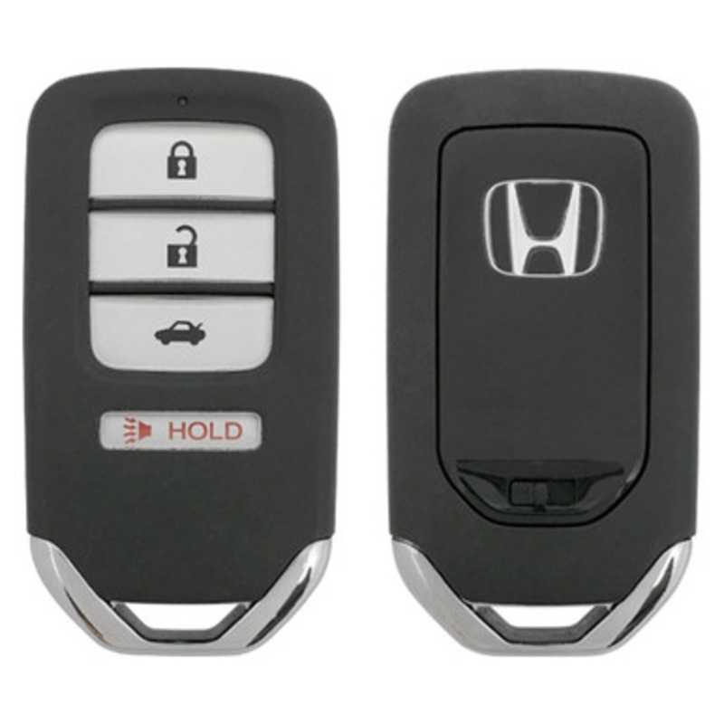 Honda 4 Button No Memory Smart Key ACJ932HK1310A, 72147-T2G-A61, 433 MHz – Refurbished, Grade A