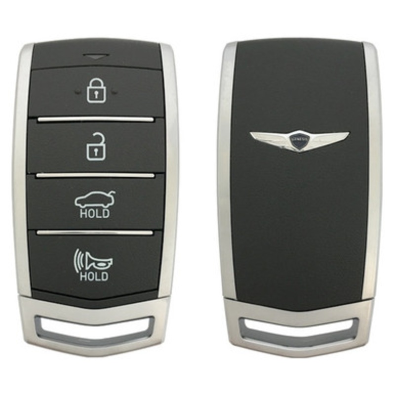 Hyundai Genesis 4 Button Smart Key SY5HIFGE04, 95440-D2000NNB, 433 MHz – Refurbished, Grade A