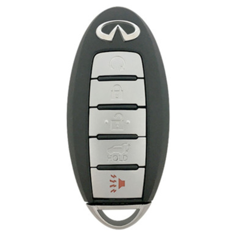 Infiniti 5 Button Proximity Smart Key KR5S180144014 (IC 014), 285E3-9NB5A, 433 MHz – Refurbished, Grade A