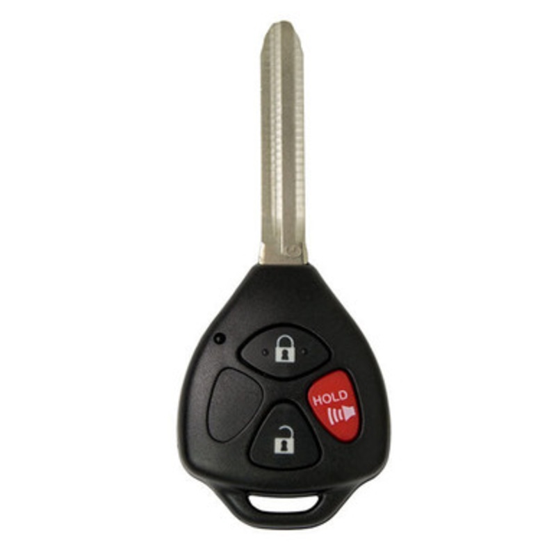 Keyless2Go 3 Button Remote Key Replacement for Toyota HYQ12BBY HYQ12BDC with G Chip, TLS-KH3-061-AFB-ZZZZ-001