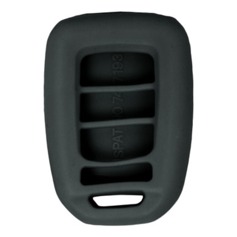 Replacement Silicone Jacket Keyless Remote Cover HNDAD94 for Honda 4 Button Remote Key FCC ID: MLBHLIK6-1T – Black