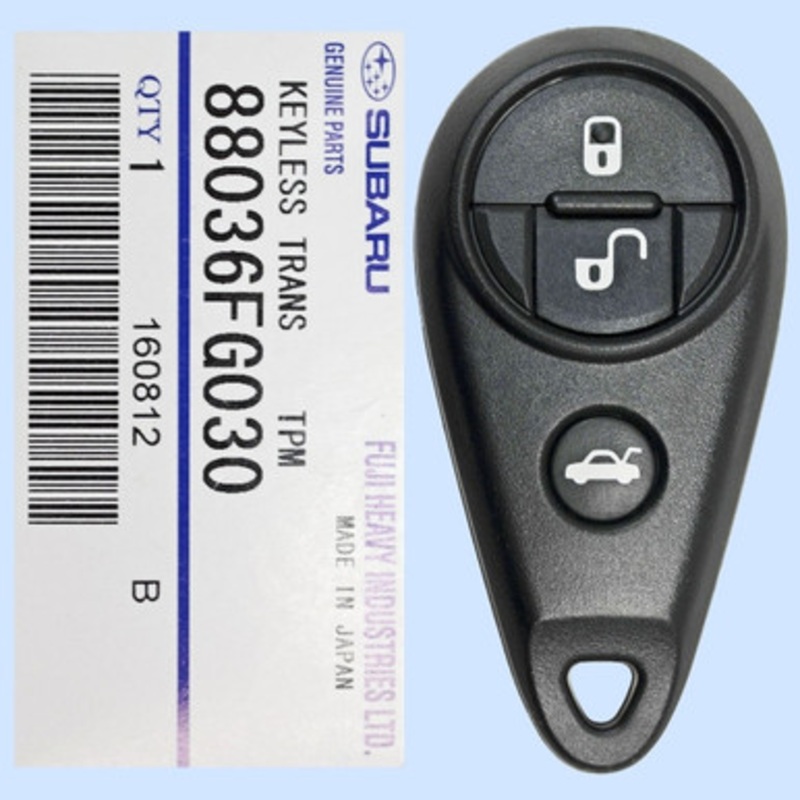 Subaru 4-Button Remote NHVWB1U711 88036 FG000 – New OEM