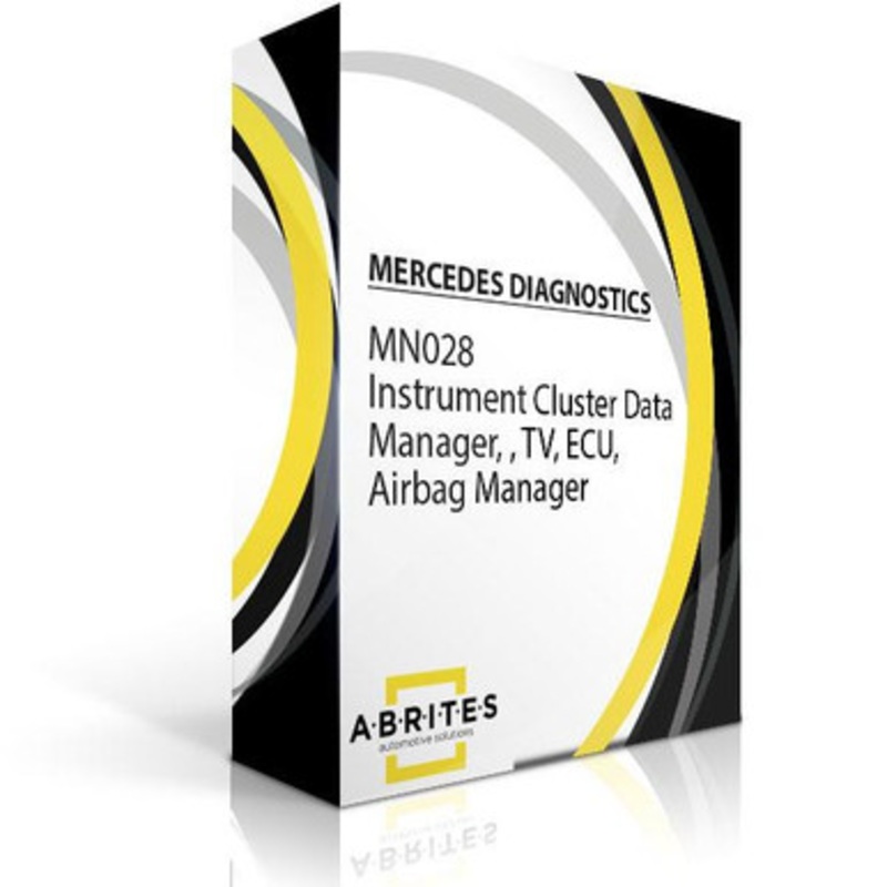 ABRITES MN028 Instrument Cluster Data Manager, TV, ECU, Airbag Manager For Mercedes, Smart, Maybach Diagnostics – Software