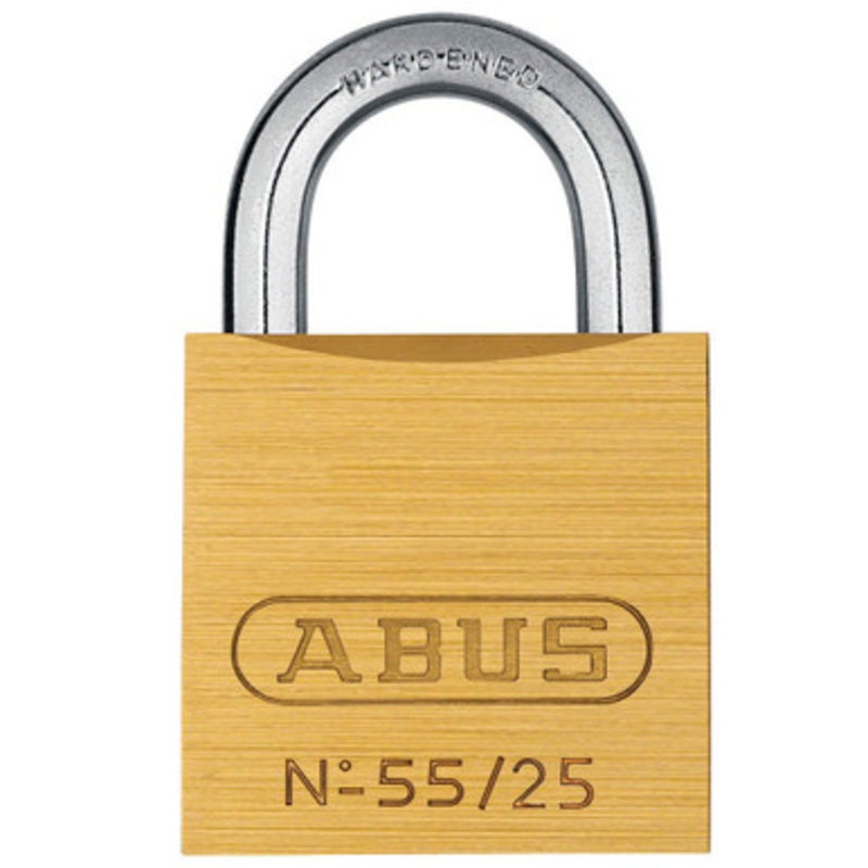 ABUS 55/25 Padlock Brass 15/16 inch KA 5251
