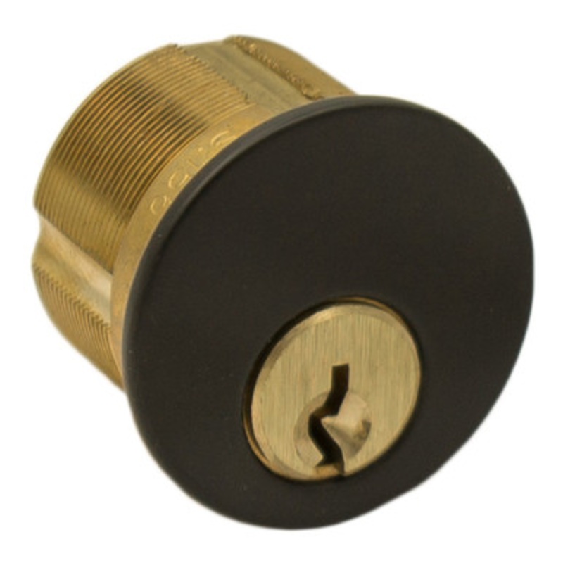 ILCO 7165SC2 Mortise Cylinder 5-Pin – 1-Inch – Schlage C (SC) – Adams Rite Cam – KA2 – 10B